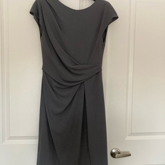 Alberta Ferretti authentic luxury grey dress, size 8-10 - Picture 2 of 11